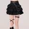 3段フリルロックミニスカート