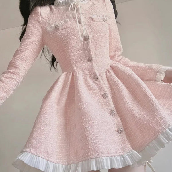 ベビーピンクスイートワンピ