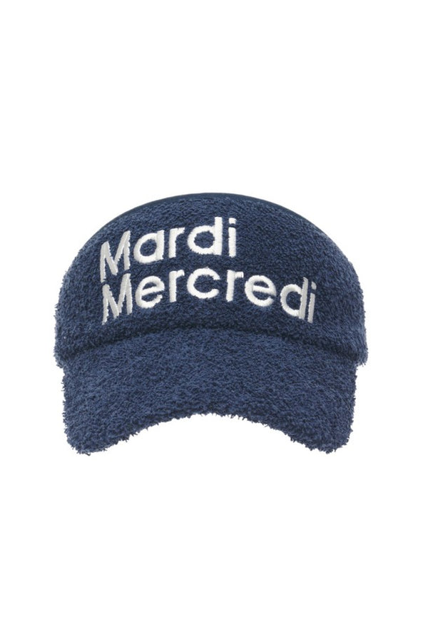 Mardi Mercredi Actif TERRY SUN VISOR_NAVY IVORY