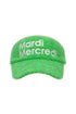 Mardi Mercredi Actif TERRY SUN VISOR_GREEN IVORY