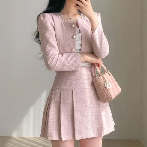 パステルカラーフレンチセットアップ