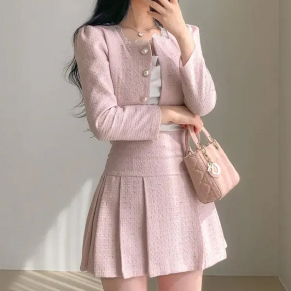 パステルカラーフレンチセットアップ