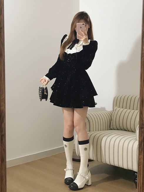 ロココ調キラキラワンピース