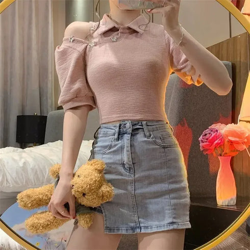 2wayシャツトップス