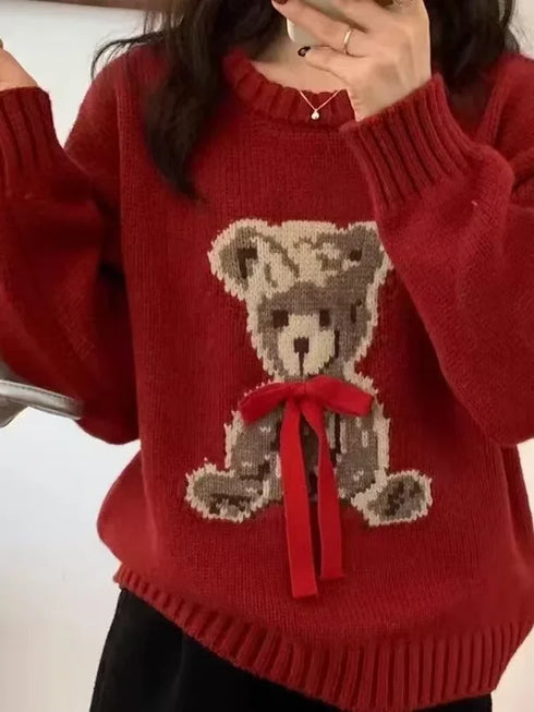 くまさんニット