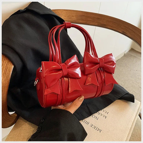 ダブルリボンバッグ