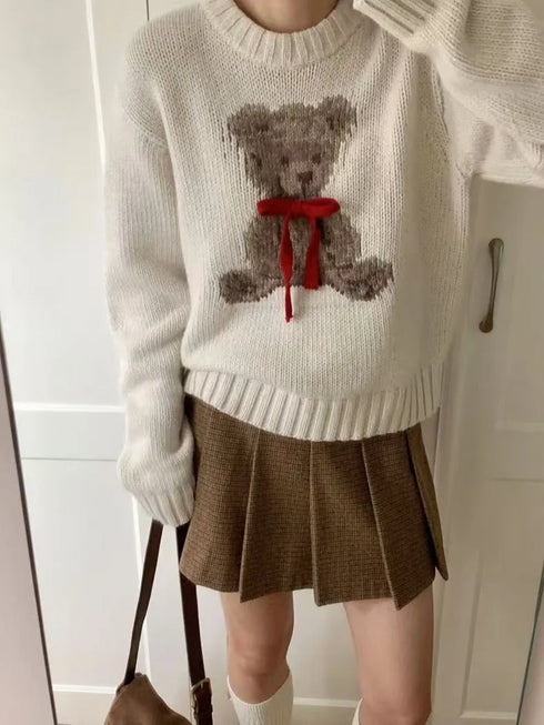 くまさんニット