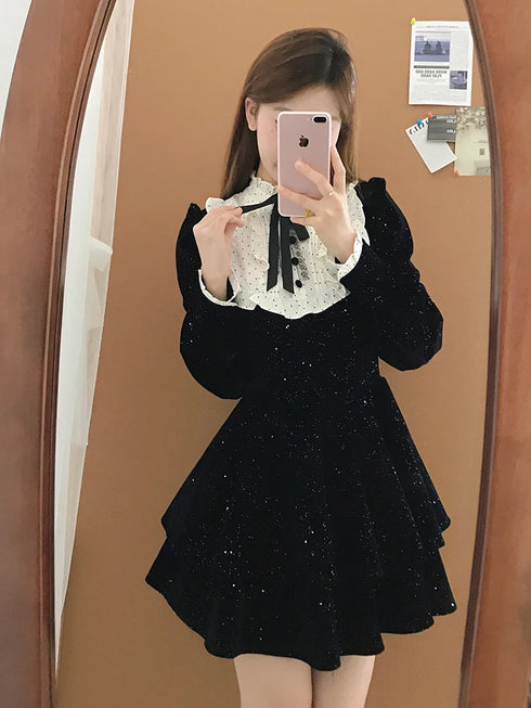 ロココ調キラキラワンピース