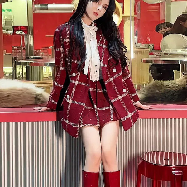 プリーツスカートイベントセットアップ