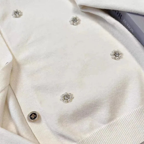 ビジューカーディガン