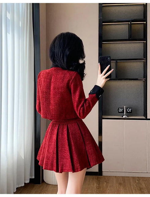 BIGリボンバイカラーセットアップ