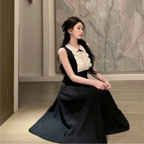 ロマンティックロングドレス