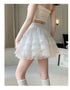 ふりふりレースミニスカート