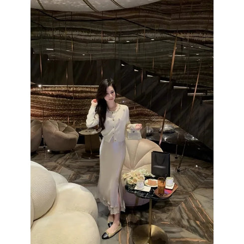 ビジューカーディガン