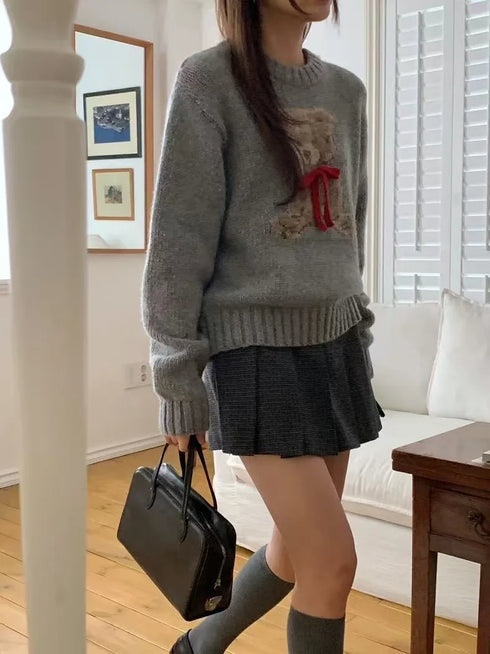 くまさんニット