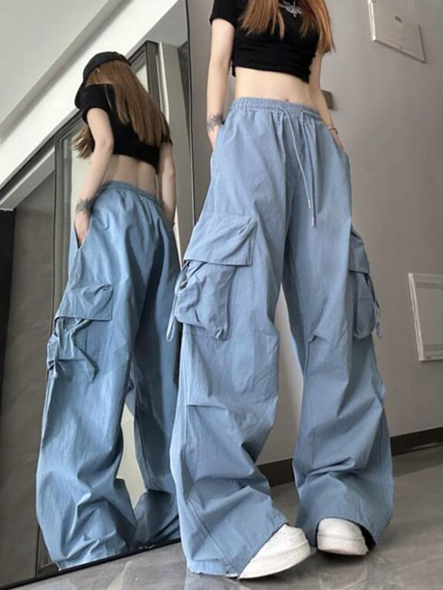 パステルカーゴパンツ