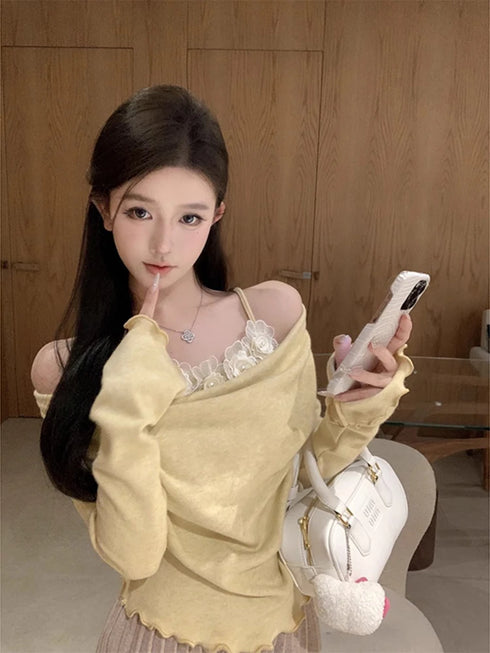 ドッキングオフショルトップス