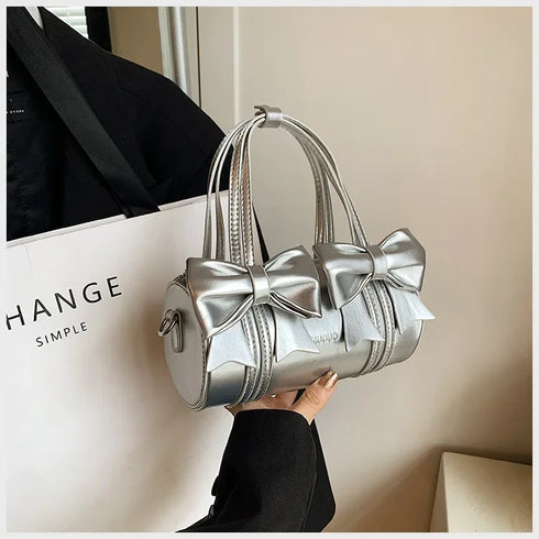 ダブルリボンバッグ