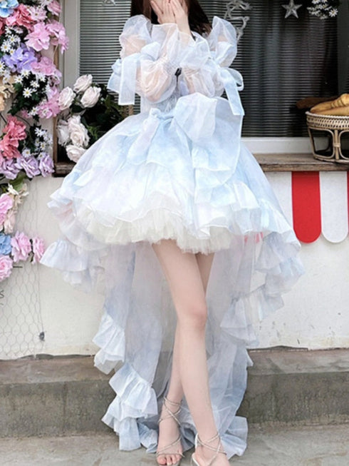 【即納】クラゲドールシフォンワンピース