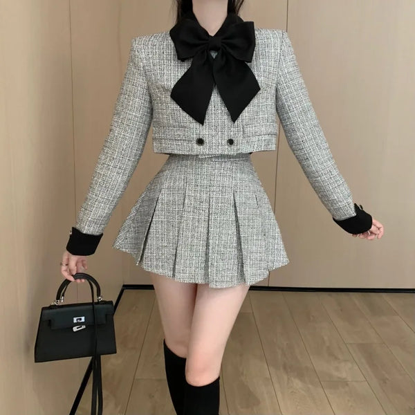 BIGリボンツイードセットアップ