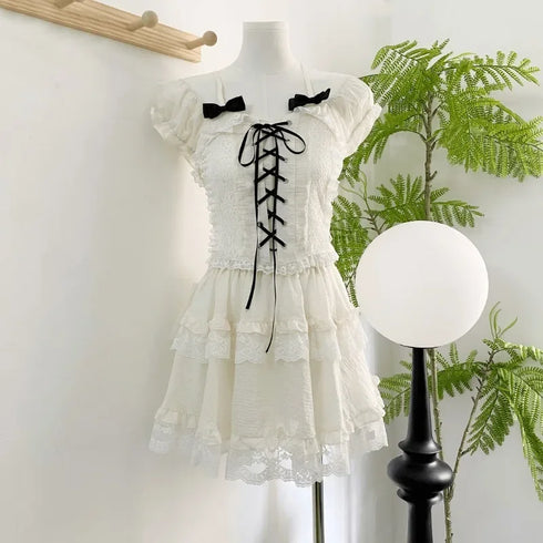 センターレースアップセットアップ