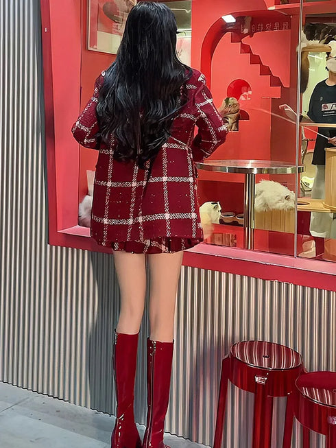 プリーツスカートイベントセットアップ