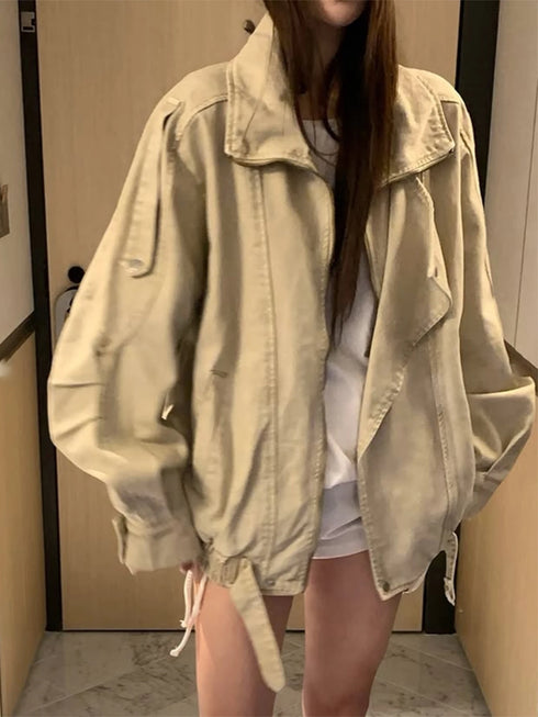 デニムオーバーサイズジャケット