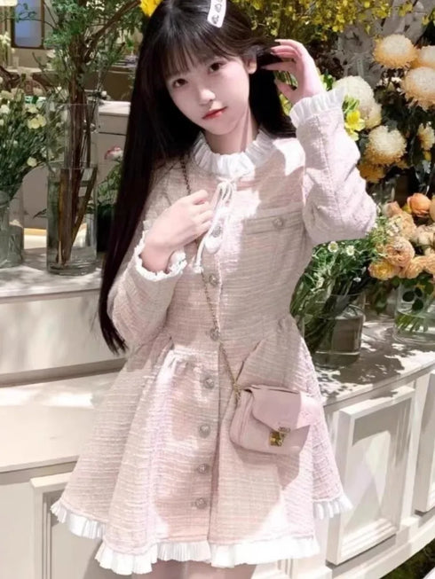 ベビーピンクスイートワンピ