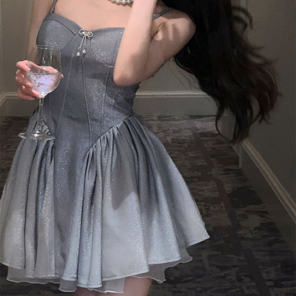 華奢ガーリーワンピース