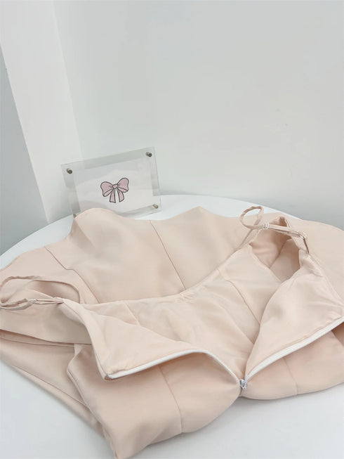 オフショルデザインアイドルワンピース