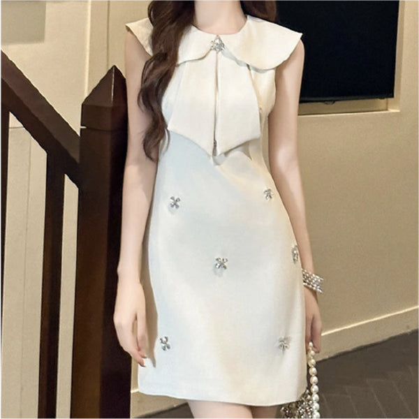 リボンデザインレディワンピース