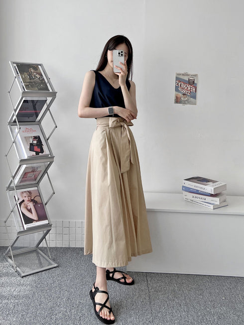 ロマンチックリボンスカート