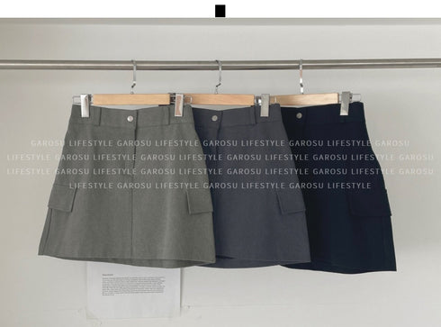 カジュアルカーゴミニスカート