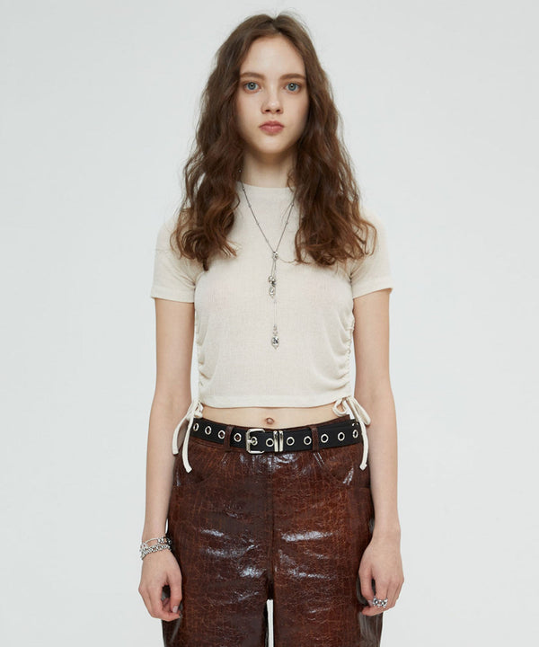 サイドスリットタワー(クリーム)