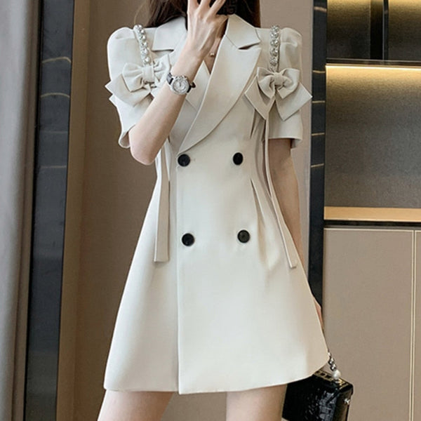 ジュエリーラインフレンチミニワンピ