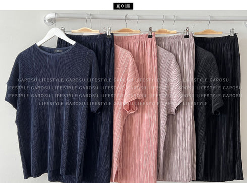 ワンカラーサマーセットアップ