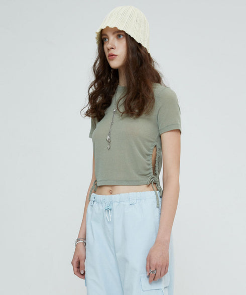 サイドスリットタワー(カーキ)