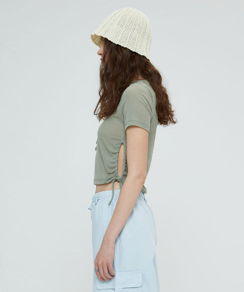 サイドスリットタワー(カーキ)