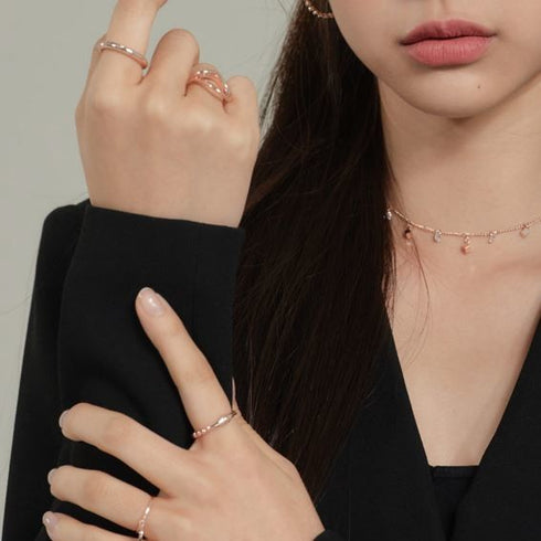 Gloria Daily Round Ring