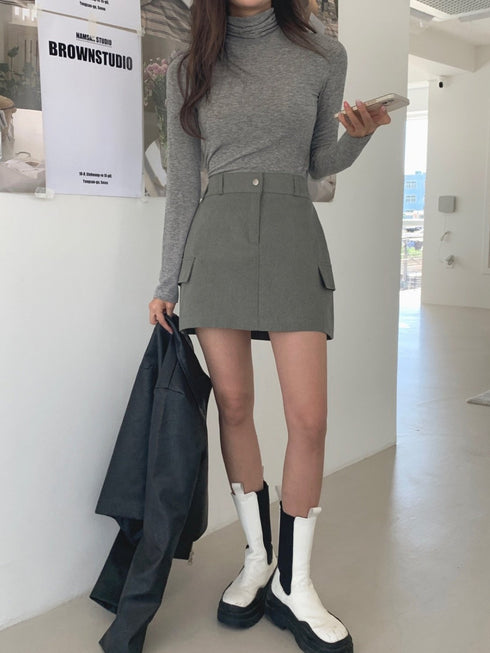 カジュアルカーゴミニスカート