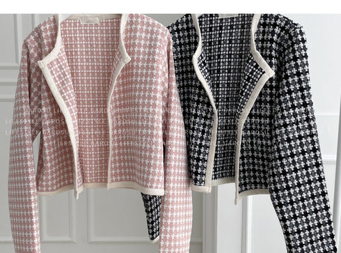 クロップツイードジャケット