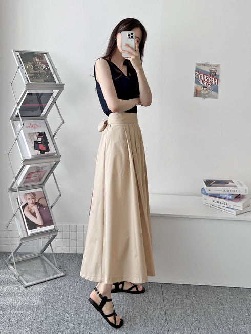 ロマンチックリボンスカート