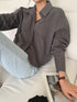 長袖コットンシャツ
