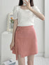 ベルトタイトミニスカート