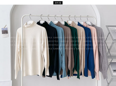 カラバリパフスリーブシャツ