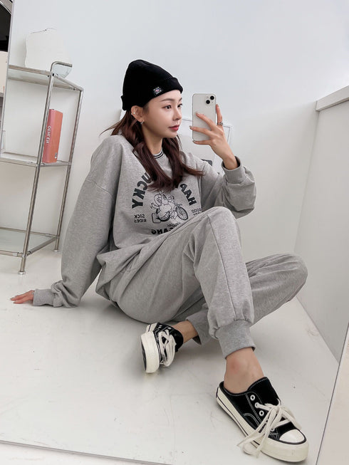 ストリートプリントスウェット