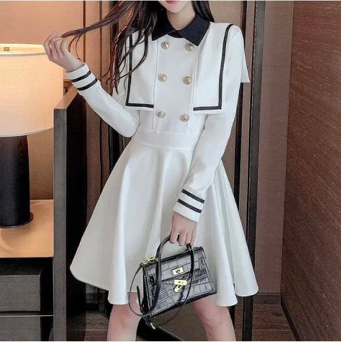 セーラー服デザインワンピース