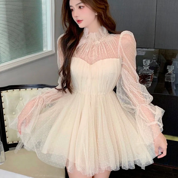 ふわふわシフォンフェアリーワンピース