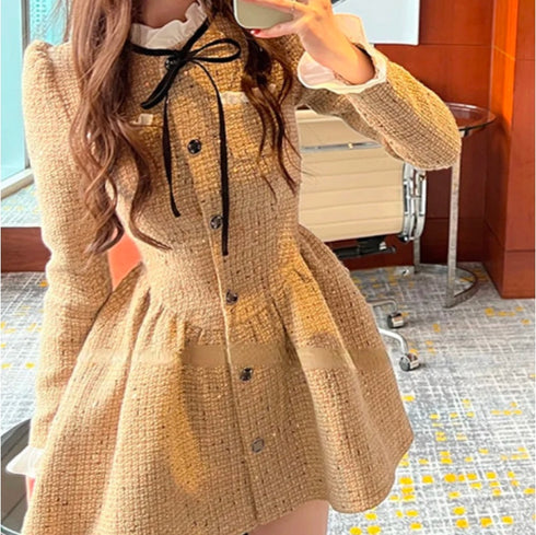 ガーリードールフリルワンピース