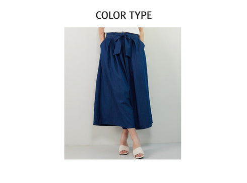 デニムムードフレアベルトパンツ_cps3spt005a